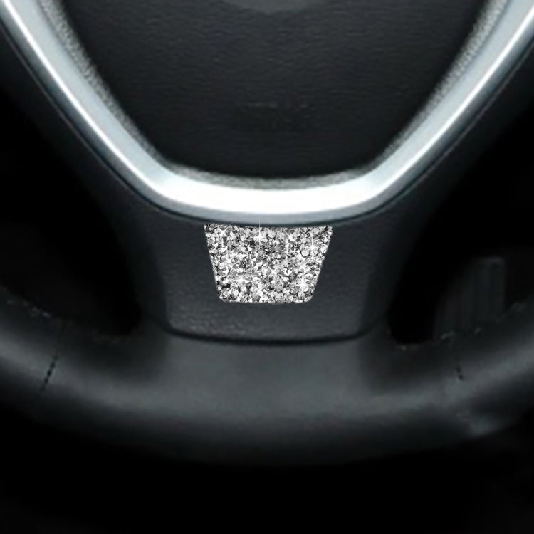 For BMW X5 E70 / X6 E71 2008-2013 Car Steering Wheel Diamond Decoration Sticker, Steering Wheel