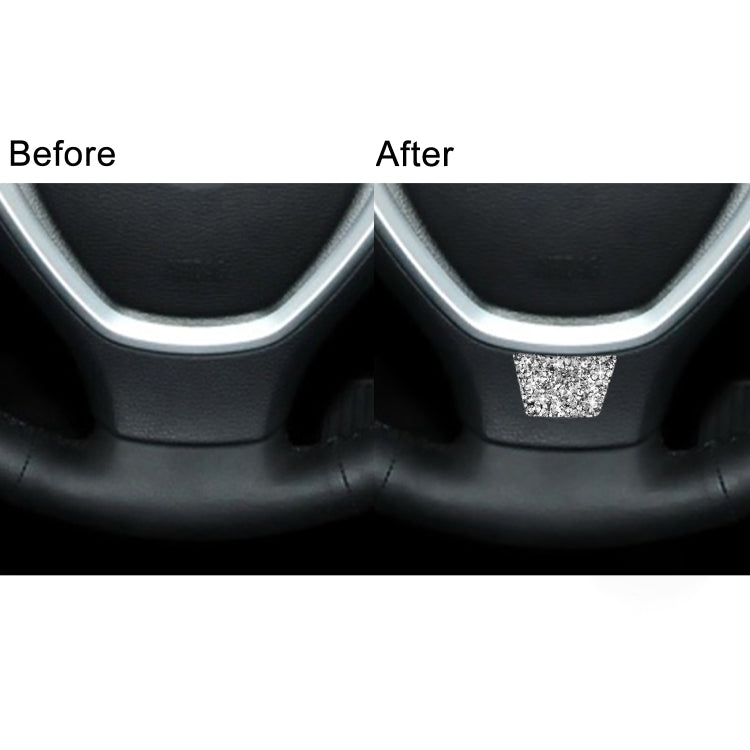 For BMW X5 E70 / X6 E71 2008-2013 Car Steering Wheel Diamond Decoration Sticker, Steering Wheel