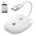 THT-020-9-1 USB + USB-C / Type-C Wired to Wireless Carplay / Android Auto Adapter, THT-020-9-1