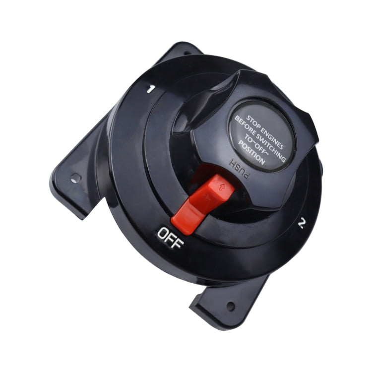 300A RV Yacht Power Off Switch 4 Speed Marine Power Protection Switch, Power Off Switch(Black)