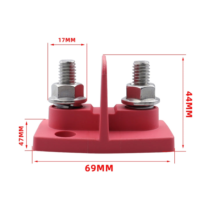 CP-4294 Dual Power M8 Binding Post Cable Connector, CP-4294