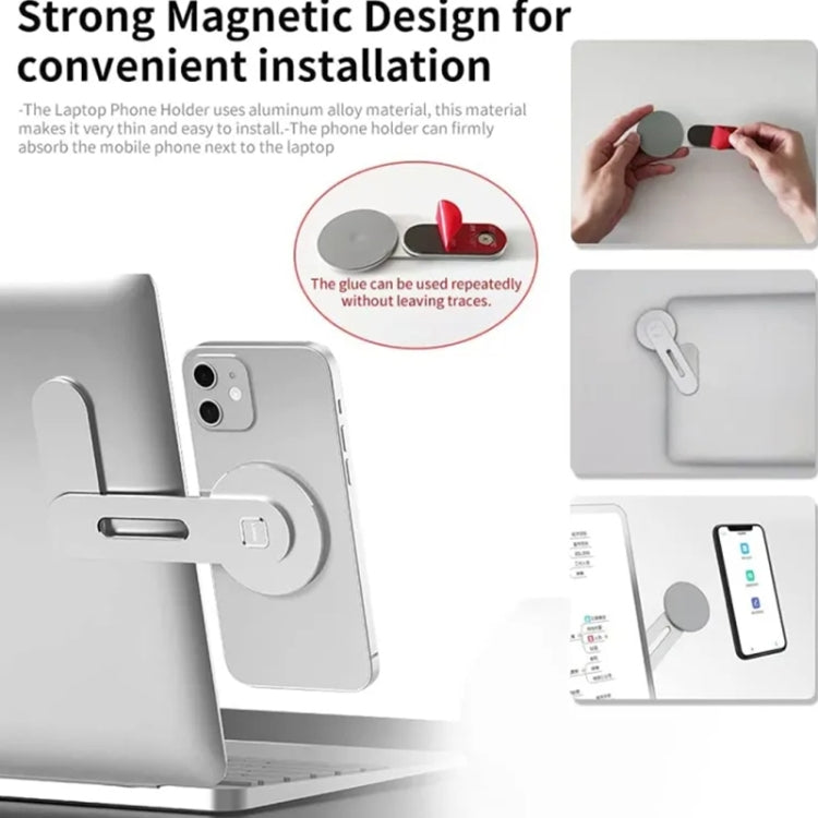ZF012 For Tesla Magnetic Hidden Phone Holder, with 2pcs Magnets Sheet, ZF012