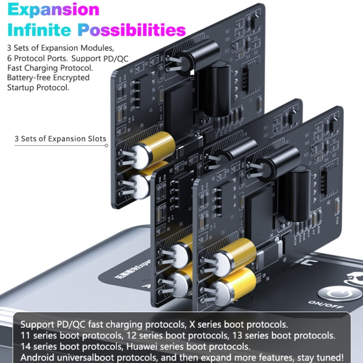 Mechanic Thor Power Intelligent DC Regulated Diagnostic Supply Power with Expansion Interface, US, EU