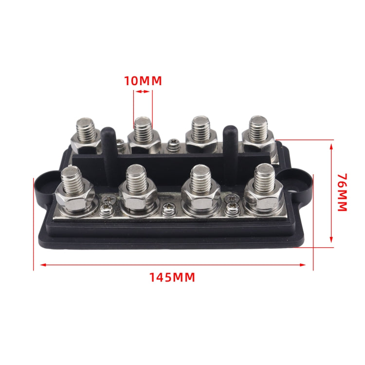 CP-4063 Double Row M10 Power Distribution Block Terminal Studs with Terminals, CP-4063