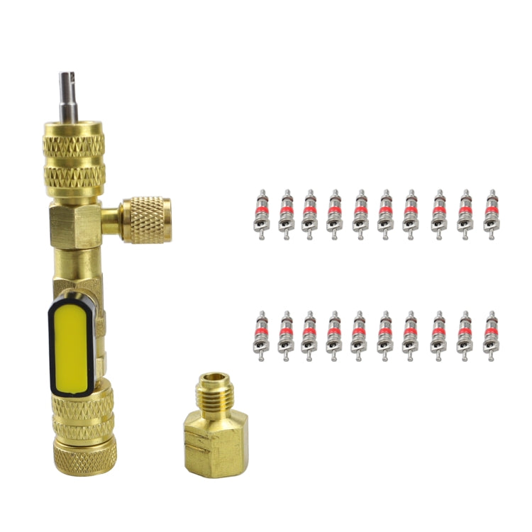 CP-4091 T6 Spool Remover Installation Tool with Dual Size SAE 1/4 and 5/16 Ports, 22pcs / Set