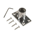 A8767 Ship / Yacht 316 Stainless Steel 90 Degree Square Tube Holder with Screws + Wrench