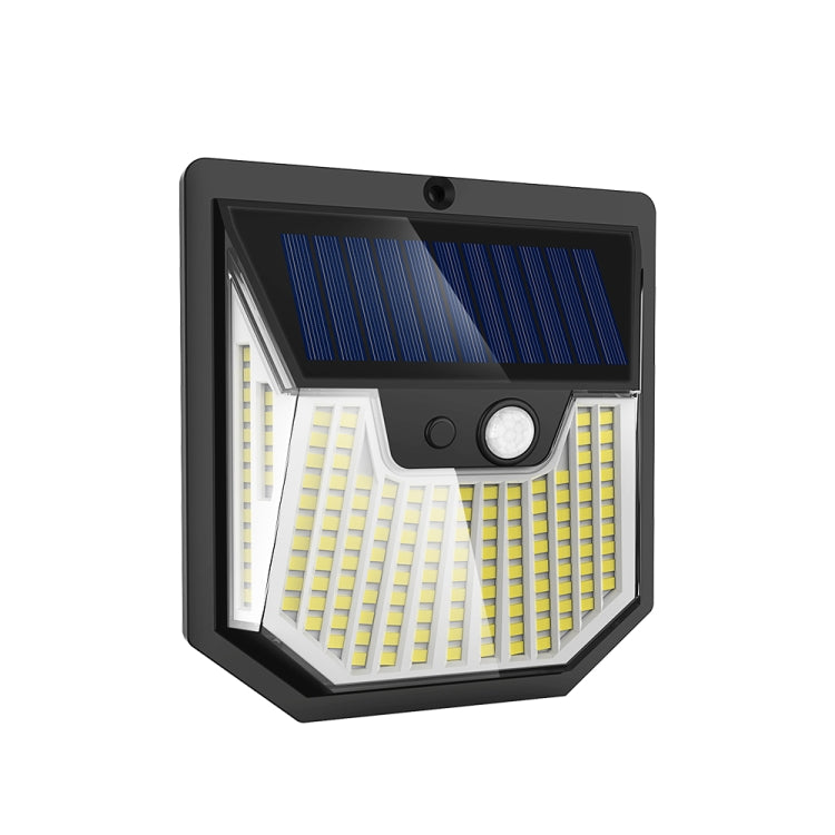 XY0159 159 LEDs Outdoor Solar Human Body Sensor Courtyard Wall Light, 1pc, 2pcs, 4pcs, 6pcs, 8pcs