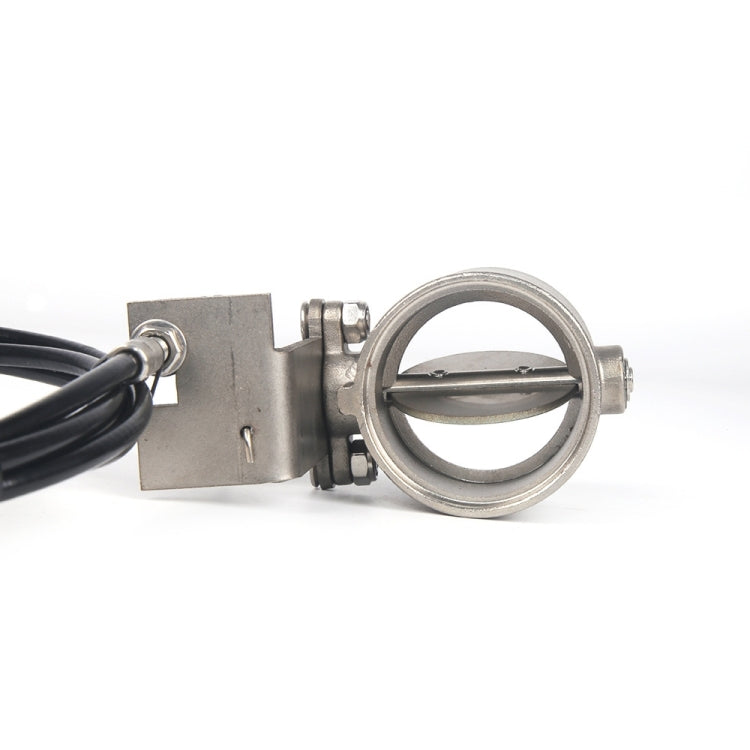 Oblique Sports Car Manually Open Exhaust Pipe Valve for 60mm Tube, For 60mm Tube