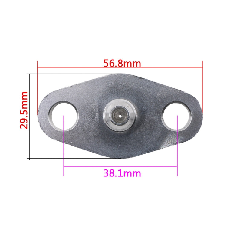 Car Turbine Oil Supply Pipe Flange Gasket AN4 Joint Adapter, For T3 T4 T04E GT42