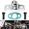 Car Turbine Oil Supply Pipe Flange Gasket AN10 Joint Adapter, For GT25 / GT28 / GT30