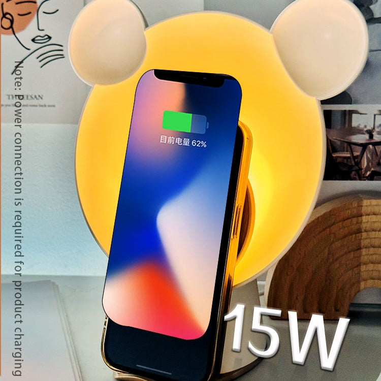 Moonlight Smart Sensing Bear Lamp Supports Bluetooth Speaker Wireless Charging