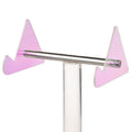 Acrylic Colorful Keyboard Storage Display Stand, Single Layer, Dual Layer, Three Layer