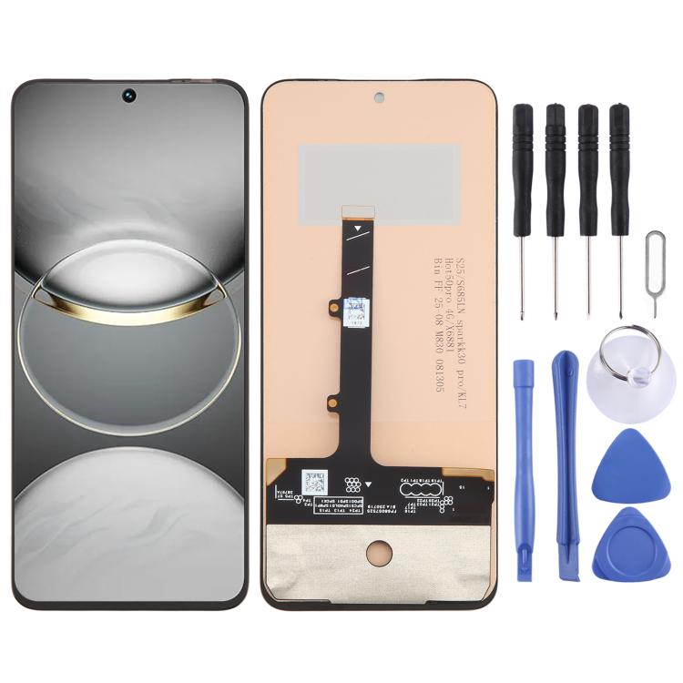 OEM LCD Screen with Digitizer Full Assembly, For Tecno Camon 50 Pro 5G CN7c, For Tecno Pova Curve 2 5G LK7K, For Tecno Camon 50 Ultra CN7c, For Tecno Camon 50 Pro 4G CN5c, For Tecno Camon 50 4G CN5, For Tecno Pop 10 Pro                                 ...