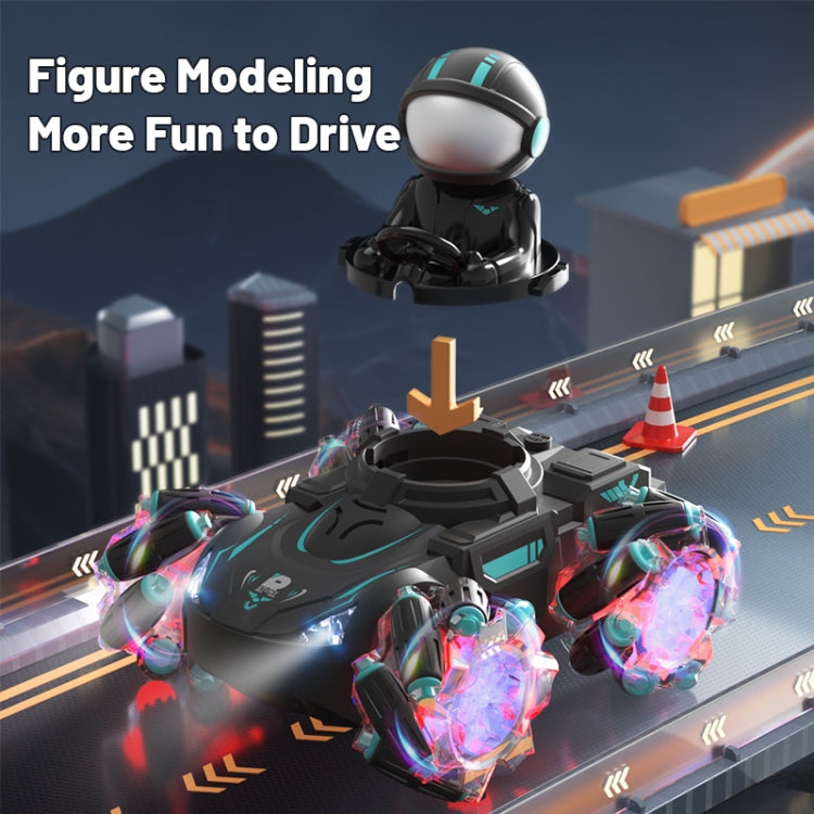 Q169 2.4G Magic Color Projection Stunt Remote Control Car