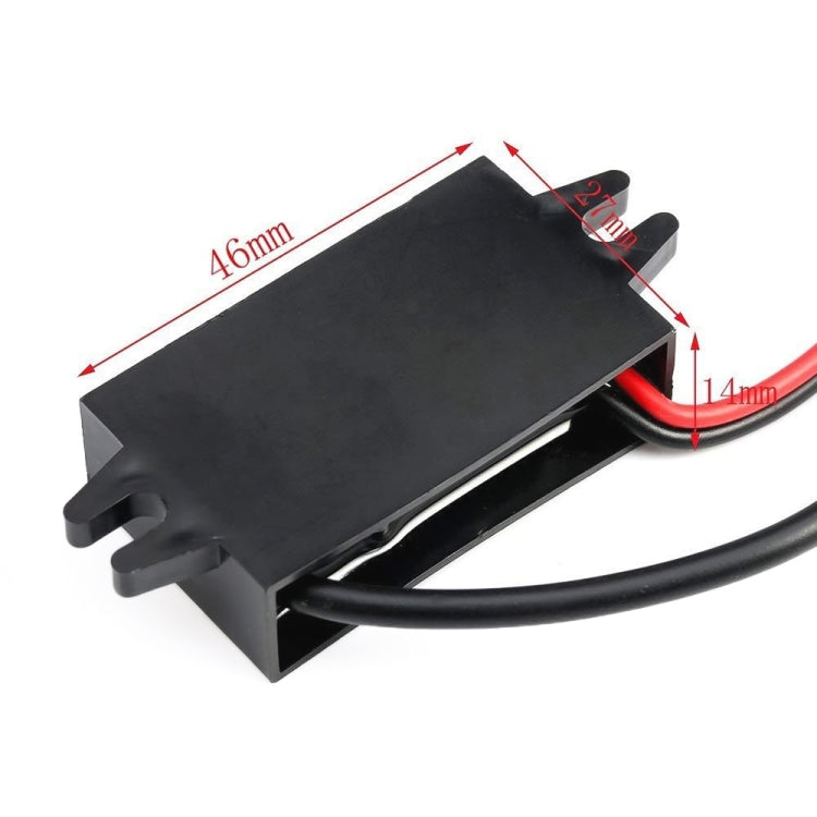 12V to 5V 3A Car Power Converter DC Module Voltage Regulator, Type-C Elbow, USB Female with Ears, Dual USB Female, Dual USB with Ears, 2 in 1 Dual USB Female
