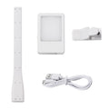 LED Reading Light Clip Book USB Charging Mini Bedside Learning Lamp