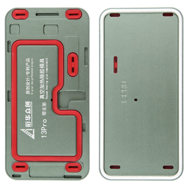 LCD Screen Frame Vacuum Heating Glue Removal Mold with Holder, For iPhone 16 Pro Max, For iPhone 16 Pro, For iPhone 16 Plus, For iPhone 16, For iPhone 15 Pro Max, For iPhone 15 Pro, For iPhone 15 Plus, For iPhone 15, For iPhone 14 Plus, For iPhone 14  ...