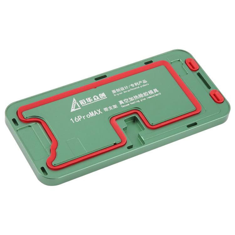 LCD Screen Frame Vacuum Heating Glue Removal Mold with Holder, For iPhone 16 Pro Max, For iPhone 16 Pro, For iPhone 16 Plus, For iPhone 16, For iPhone 15 Pro Max, For iPhone 15 Pro, For iPhone 15 Plus, For iPhone 15, For iPhone 14 Plus, For iPhone 14  ...
