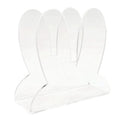 Acrylic Cute Rabbit Ears Shape Napkin Storage Rack, YX093