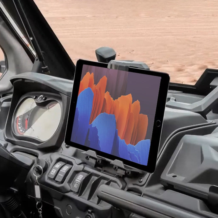 For Can Am Defender HD10 Max ATV Electronic Device Tablet Phone Holder, For Can Am Defender HD10 Max