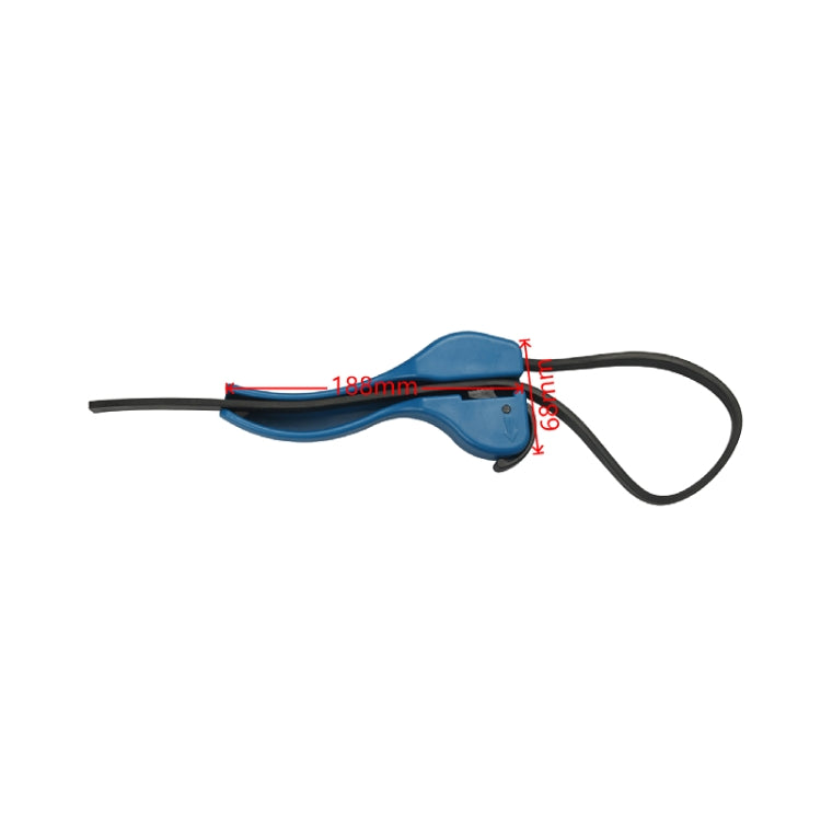 Car Repair Tool Multi-purpose Belt Wrench, 8 inch