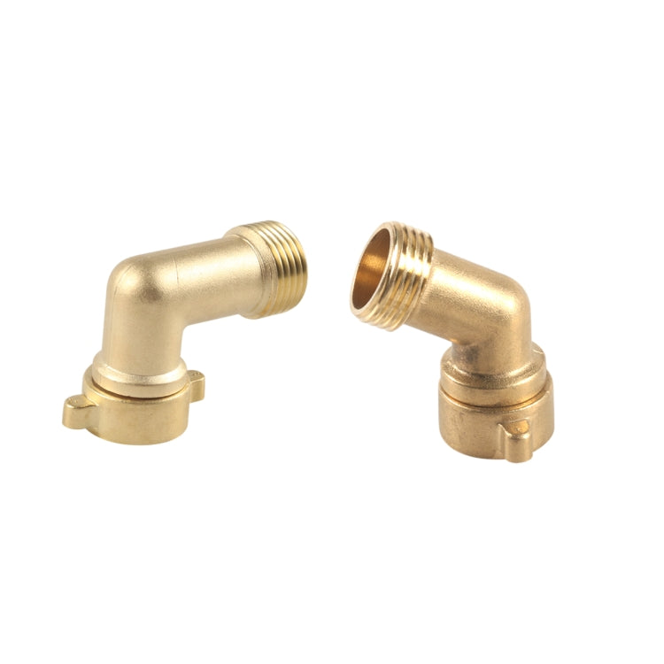 2pcs / Set RV Water Inlet Check 45/90 Degree 3/4 Connector Adapter