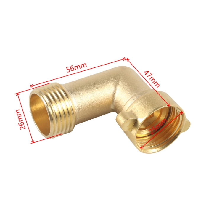 2pcs / Set RV Water Inlet Check 45/90 Degree 3/4 Connector Adapter