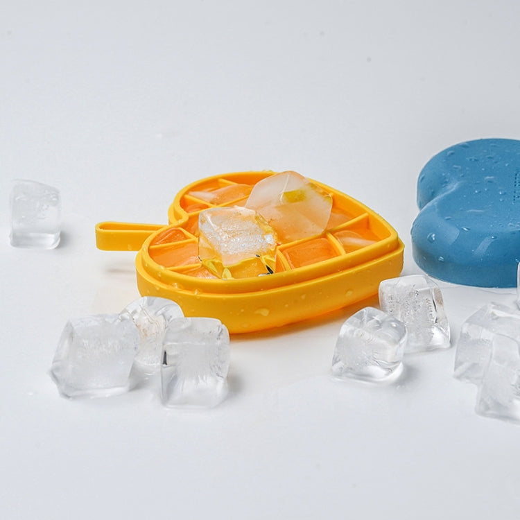 Silicone Heart Shaped Ice Tray with Lid, Heart Shape