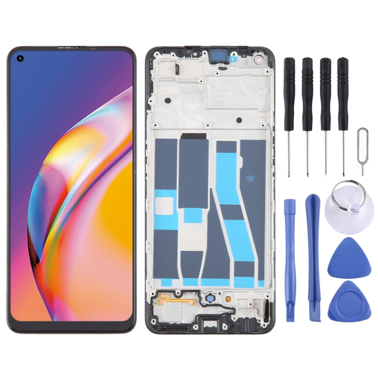 OLED LCD Screen Digitizer Full Assembly with Frame, For OPPO A78 4G CPH2565, For OPPO Reno8 Z 5G, For OPPO Reno8 4G, For OPPO Reno8 Lite 5G, For OPPO Reno8 5G, For OPPO F21 Pro 5G, For OPPO F21 Pro, For OPPO Reno7 Lite, For OPPO Reno7 4G               ...