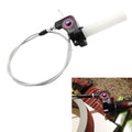 Off-road Motorcycle Modified 22mm Handle Throttle Clamp Hand Grip Big Torque Oil Visual Throttle Accelerator for with Cable
