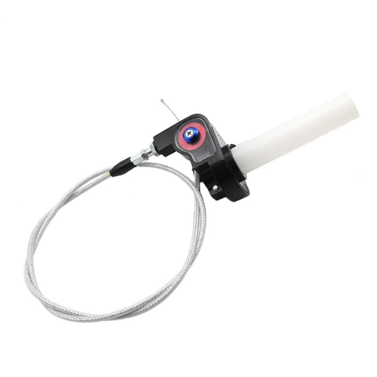 Off-road Motorcycle Modified 22mm Handle Throttle Clamp Hand Grip Big Torque Oil Visual Throttle Accelerator for with Cable