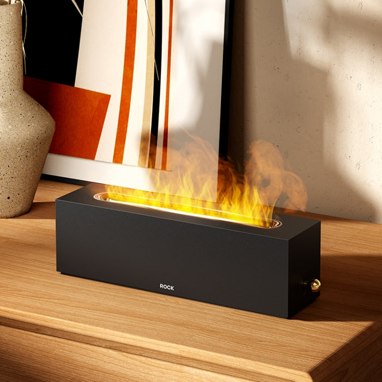 ROCK RAM0036 Large Mist Volume Flame Aromatherapy Humidifier
