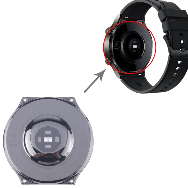 Original Back Cover Full Assembly, For Huawei Watch GT 2 Pro VID-B19, For Huawei Watch GT 2 Pro VID-B99, For Huawei Watch GT 2 46mm, For Huawei Watch GS Pro 48mm