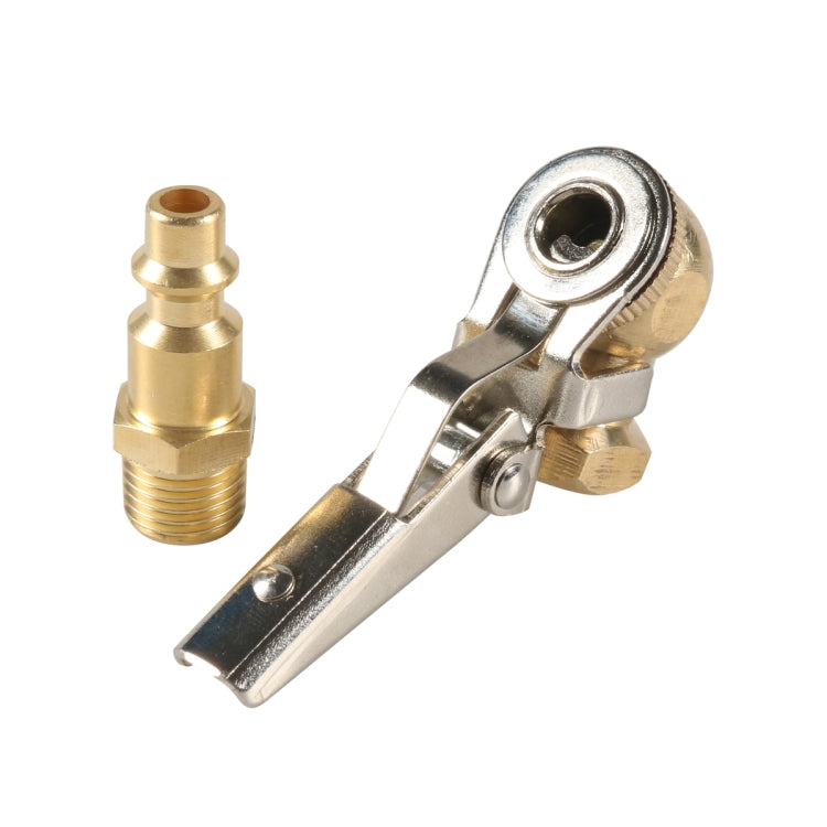Car 1/4NPT Brass American Style Pneumatic Chuck, 1pc