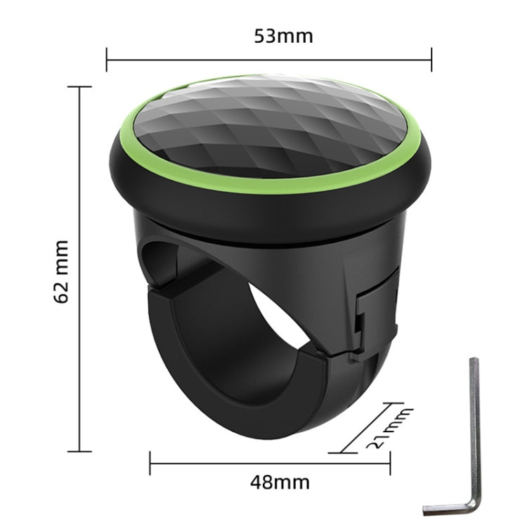 3R 3R-2253 Car Steering Wheel Booster Ball Car Steering Wheel Power Booster, 3R-2253 (Black), 3R-2253 (Black Green), 3R-2253 (Black Purple)