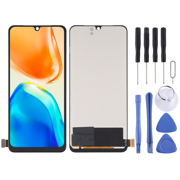 TFT LCD Screen with Digitizer Full Assembly, Not Supporting Fingerprint Identification, For vivo V25e 4G V2201, For vivo V25 5G V2202, For vivo T1 Pro 5G V2151