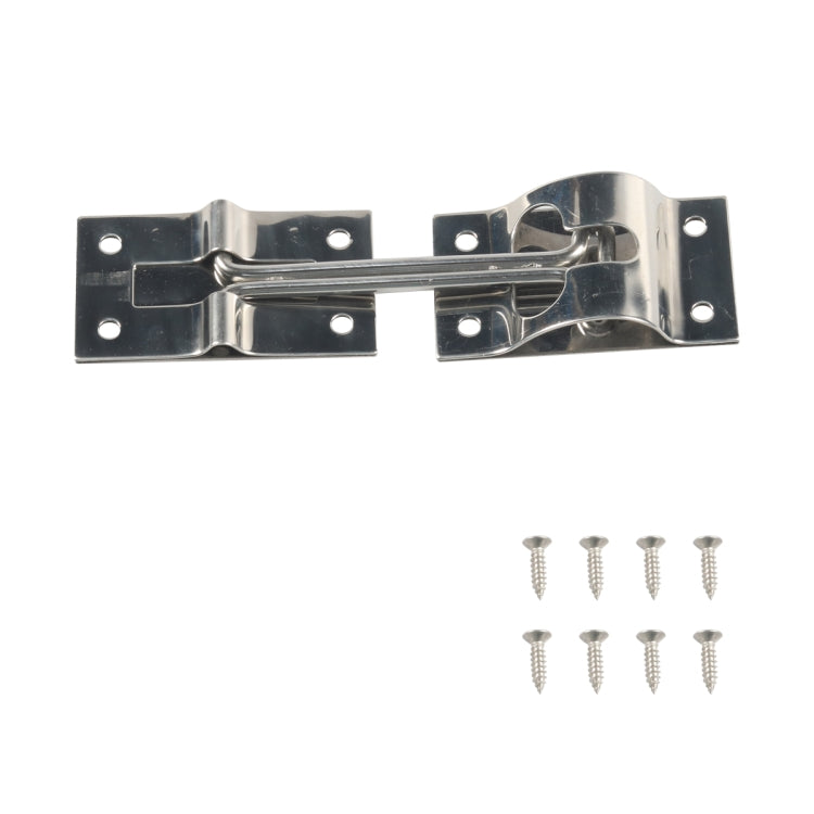 Vans / RVs / Trucks 4 inch Stainless Steel Door Hook with screws, 1pc