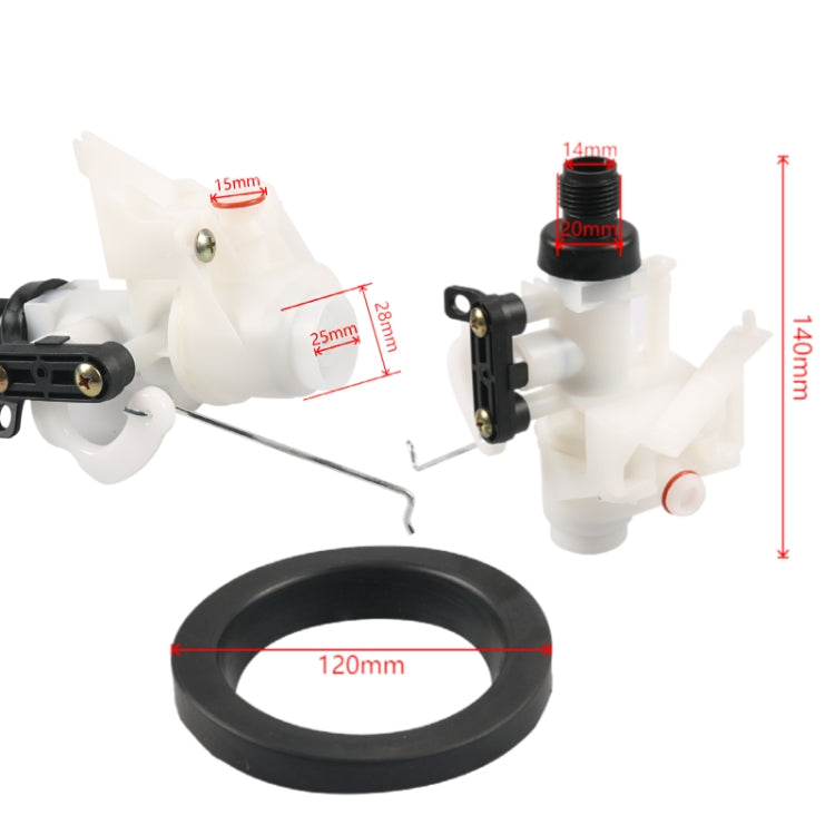 RV Toilet Water Valve Module Assembly 31705, Toilet Water Valve Module