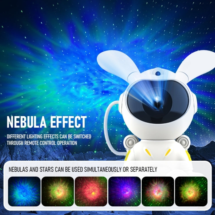G002 Space Rabbit Starry Sky Projection Lamp Bedroom Laser Atmosphere Light, G002 Basic