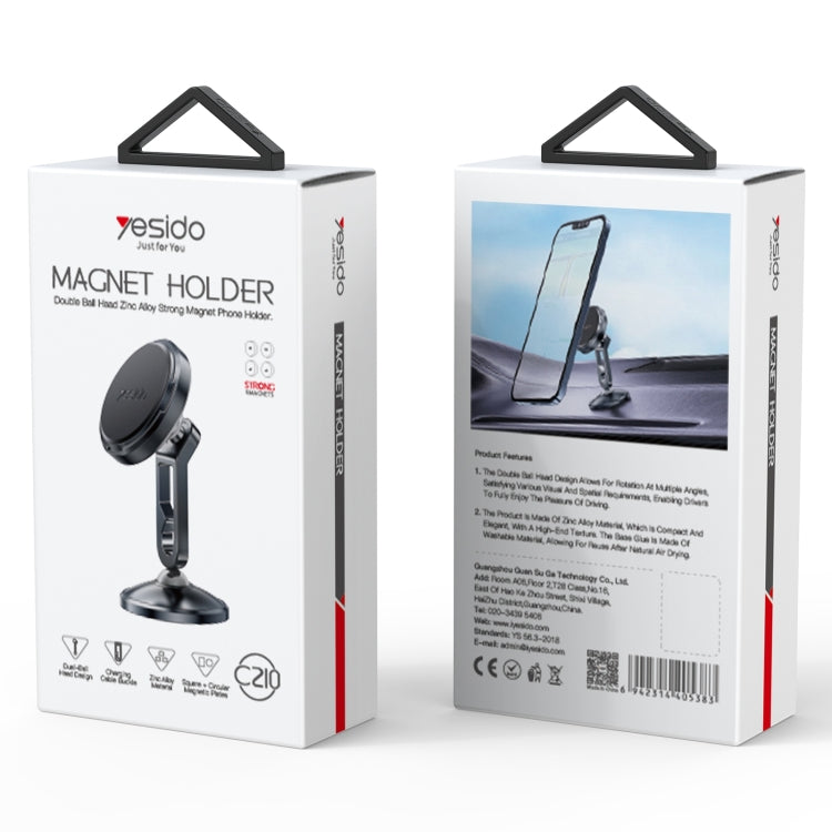 Yesido C210 Double Ball Magnetic Car Holder