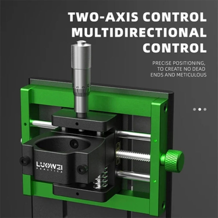 LUOWEI LW-305 Dual Axis Multifunctional Screen IC and Camera Outer Iron Ring Grinding Platform, LW-305