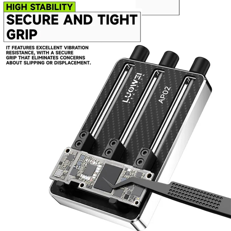 LUOWEI LW-AP02 Triaxial High-Temperature Carbon Fiber Motherboard Fixture, LW-AP02