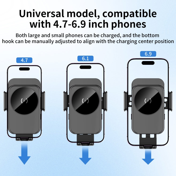 M7 Intelligent Sensing Fast Wireless Charging Car Holder, M7