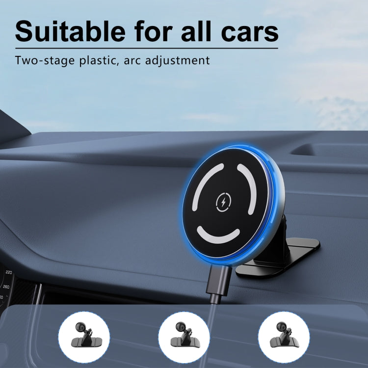 M68 15W Magnetic Wireless Charging Car Holder, M68