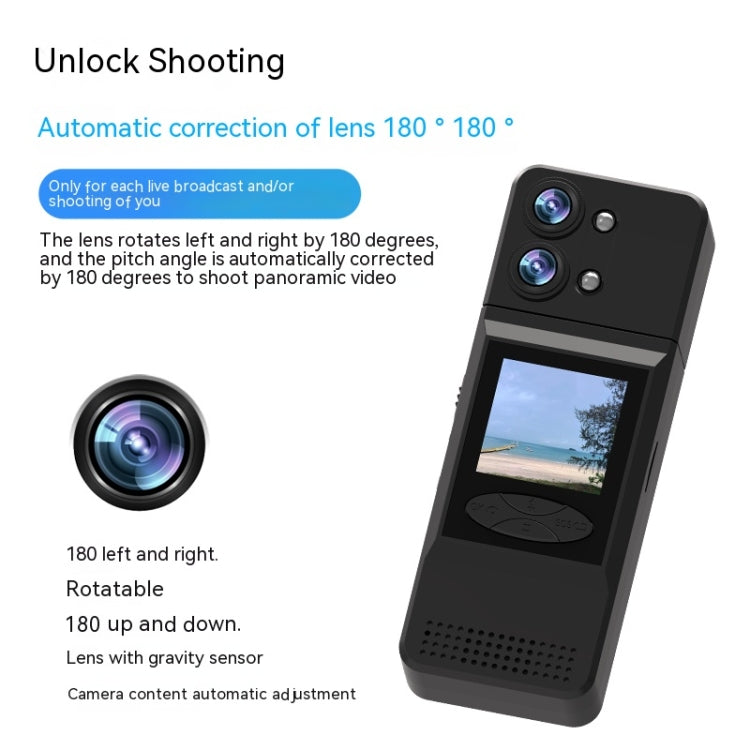 A3 1.5 inch Color Screen 180 Degree Rotation HD Outdoor Sports Recorder, A3
