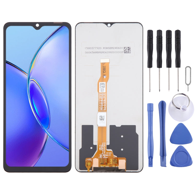 OEM LCD Screen With Digitizer Full Assembly, For vivo Y19s V2419, For vivo Y37 Pro V2354A, For vivo Y28 4G V2352, For vivo Y18e V2350, For vivo Y18 4G, For vivo Y18 India V2333 V2345, For vivo Y38 5G, For vivo Y03 V2332, For vivo Y100i 5G V2279A       ...