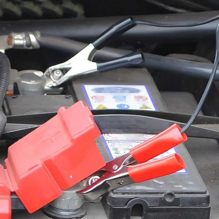 E14 Car Battery Charging Crocodile Clip to Headlight Connection Cable, 1.3m, 2.8m