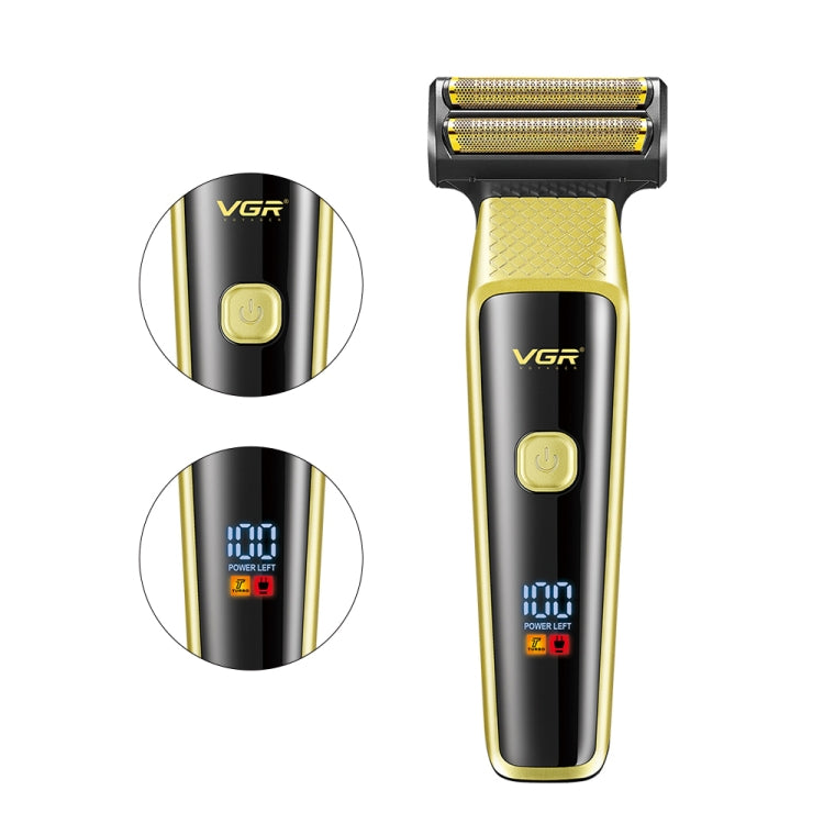 VGR V-366 5W USB 3 in 1 Nose Hair Care LCD Digital Display Electric Shaver