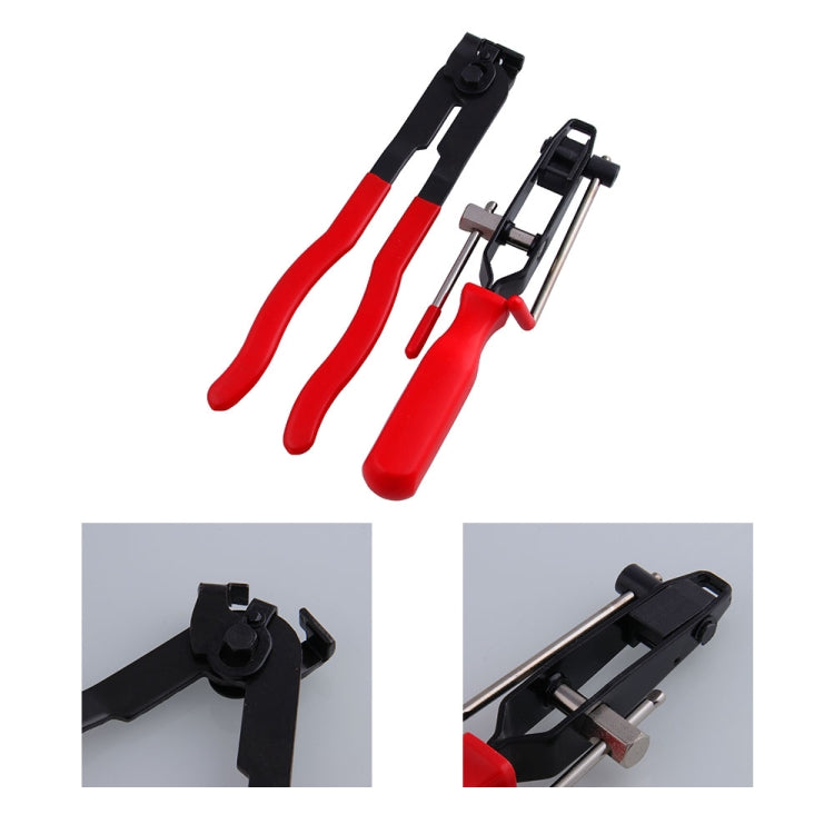 2 in 1 Car CV Joint Boot Clamps Pliers Car Banding Tools Kit Set, CV Joint Boot Clamps Pliers