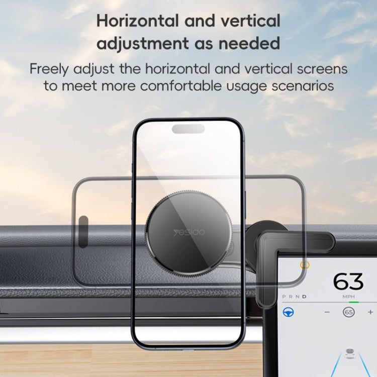 Yesido C213 Car Floating Screen Clip-on MagSafe Magnetic Phone Holder, C213